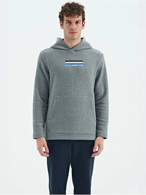 Sweat à capuche homme avec logo imprimé tommy - Kiabi Sweat à capuche homme avec logo imprimé tommy - Kiabi