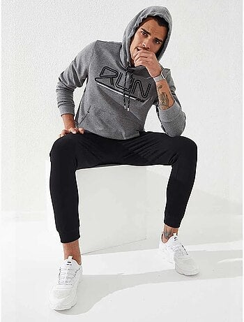 Sweat à capuche homme avec logo imprimé tommy