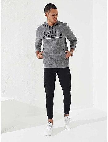 Sweat à capuche homme avec logo imprimé tommy
