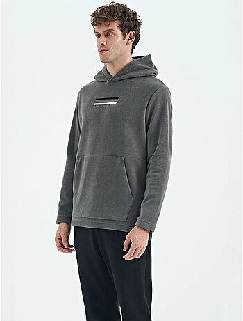 Sweat à capuche homme avec logo imprimé tommy