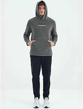 Sweat à capuche homme avec logo imprimé tommy