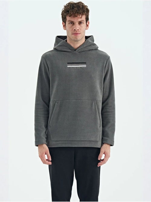 Sweat à capuche homme avec logo imprimé tommy - Kiabi Sweat à capuche homme avec logo imprimé tommy - Kiabi