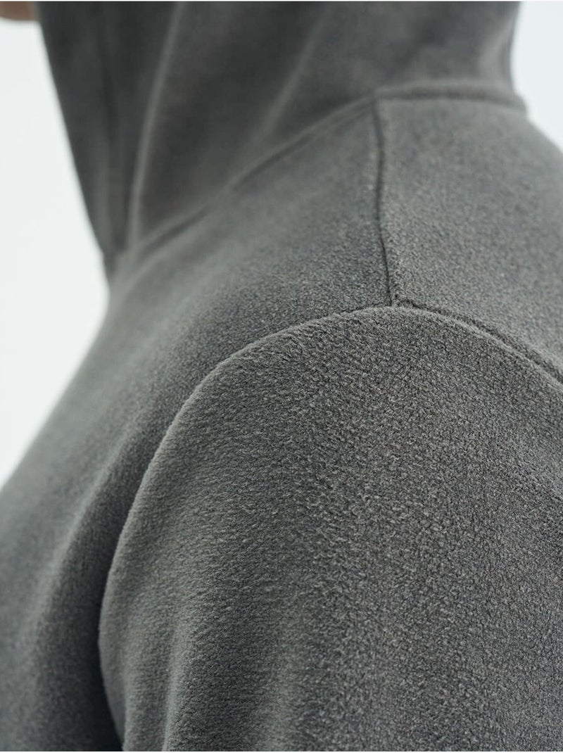 Sweat à capuche homme avec logo imprimé tommy Gris Noir - Kiabi