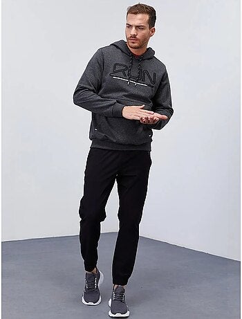 Sweat à capuche homme avec logo imprimé tommy