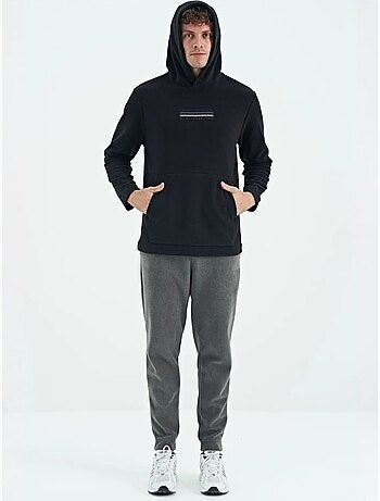 Sweat à capuche homme avec logo imprimé tommy