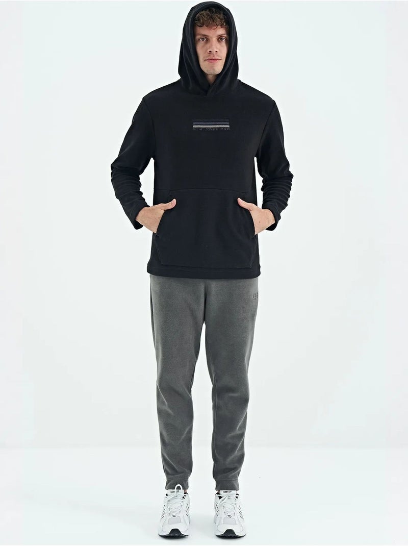 Sweat à capuche homme avec logo imprimé tommy Noir - Kiabi