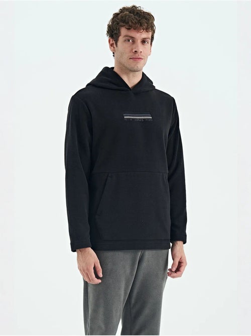 Sweat à capuche homme avec logo imprimé tommy - Kiabi Sweat à capuche homme avec logo imprimé tommy - Kiabi