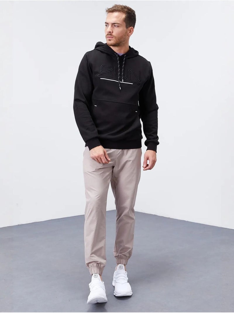 Sweat à capuche homme avec logo imprimé tommy Noir - Kiabi