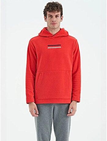 Sweat à capuche homme avec logo imprimé tommy
