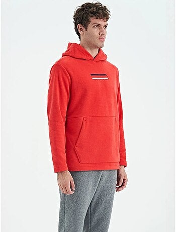 Sweat à capuche homme avec logo imprimé tommy