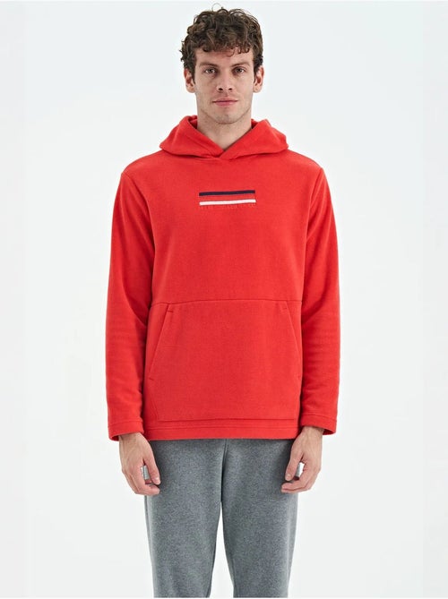 Sweat à capuche homme avec logo imprimé tommy - Kiabi Sweat à capuche homme avec logo imprimé tommy - Kiabi