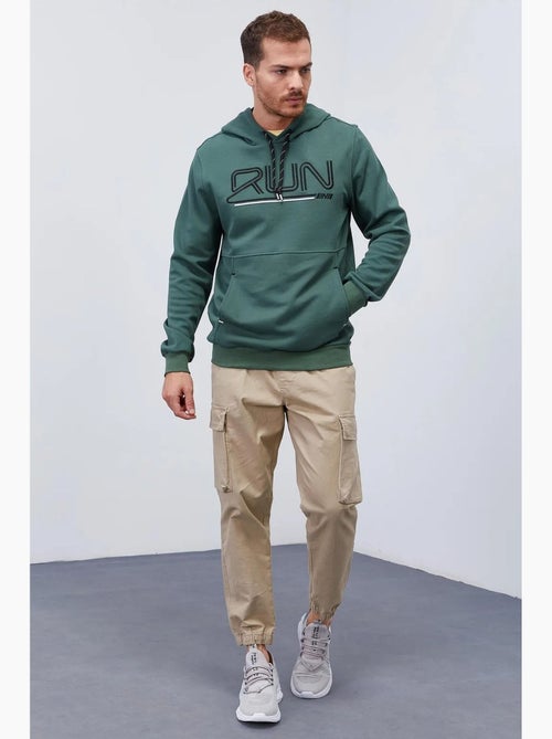 Sweat à capuche homme avec logo imprimé tommy - Kiabi Sweat à capuche homme avec logo imprimé tommy - Kiabi