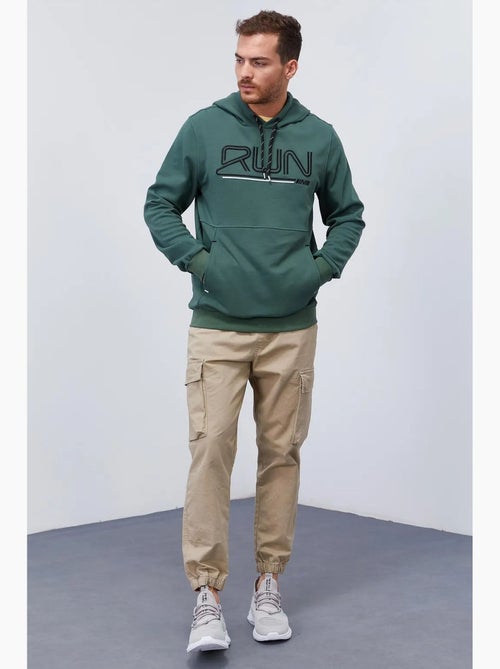 Sweat à capuche homme avec logo imprimé tommy - Kiabi Sweat à capuche homme avec logo imprimé tommy - Kiabi