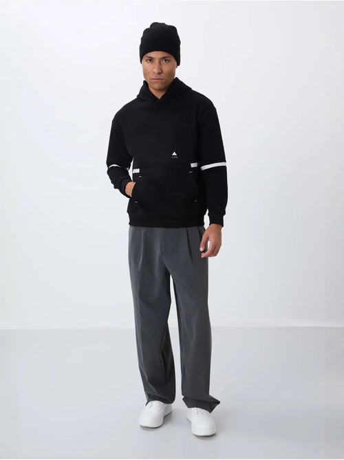 Sweat à capuche homme bicolore tommy - Kiabi