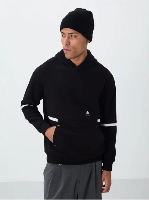 Sweat à capuche homme bicolore tommy - Kiabi