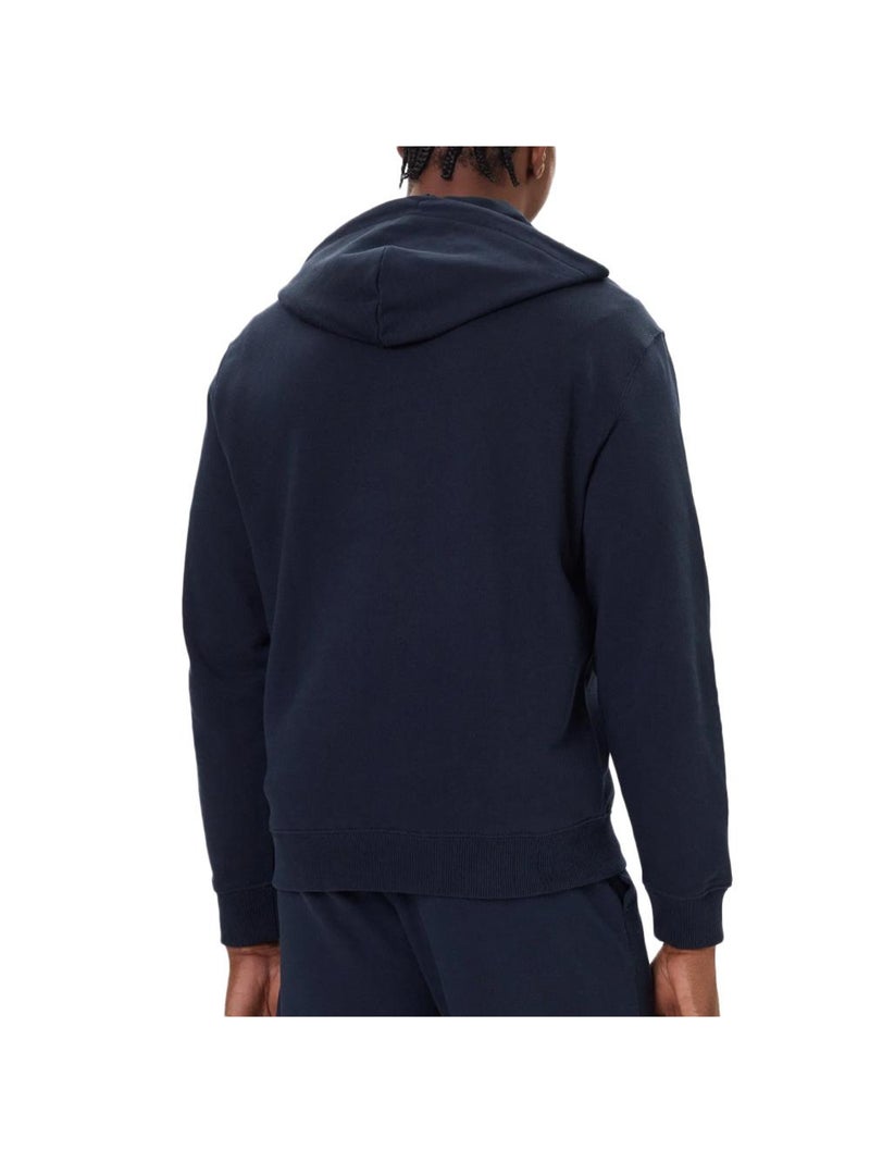 Sweat à Capuche  Homme Calvin Klein Jeans  350 Terry Monog Bleu marine - Kiabi
