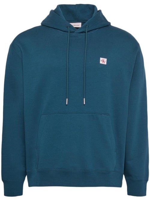Sweat à Capuche Homme Calvin Klein Jeans 350terry Micro Badge - Kiabi Sweat à Capuche Homme Calvin Klein Jeans 350terry Micro Badge - Kiabi