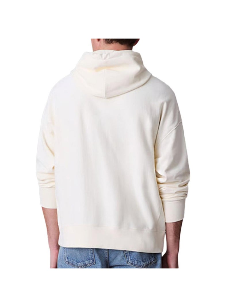 Sweat à Capuche Homme Calvin Klein Jeans Beige - Kiabi
