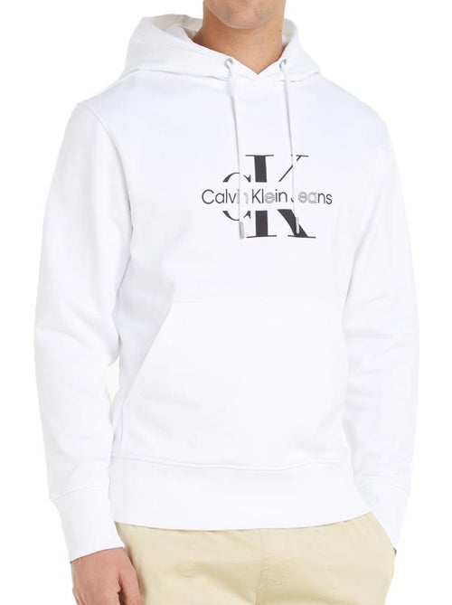 Sweat à capuche Homme Calvin Klein Jeans - Kiabi Sweat à capuche Homme Calvin Klein Jeans - Kiabi