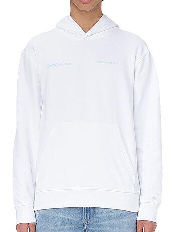 Sweat à capuche homme calvin klein jeans