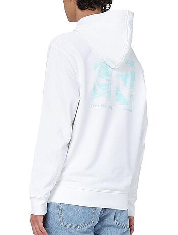 Sweat à capuche homme calvin klein jeans