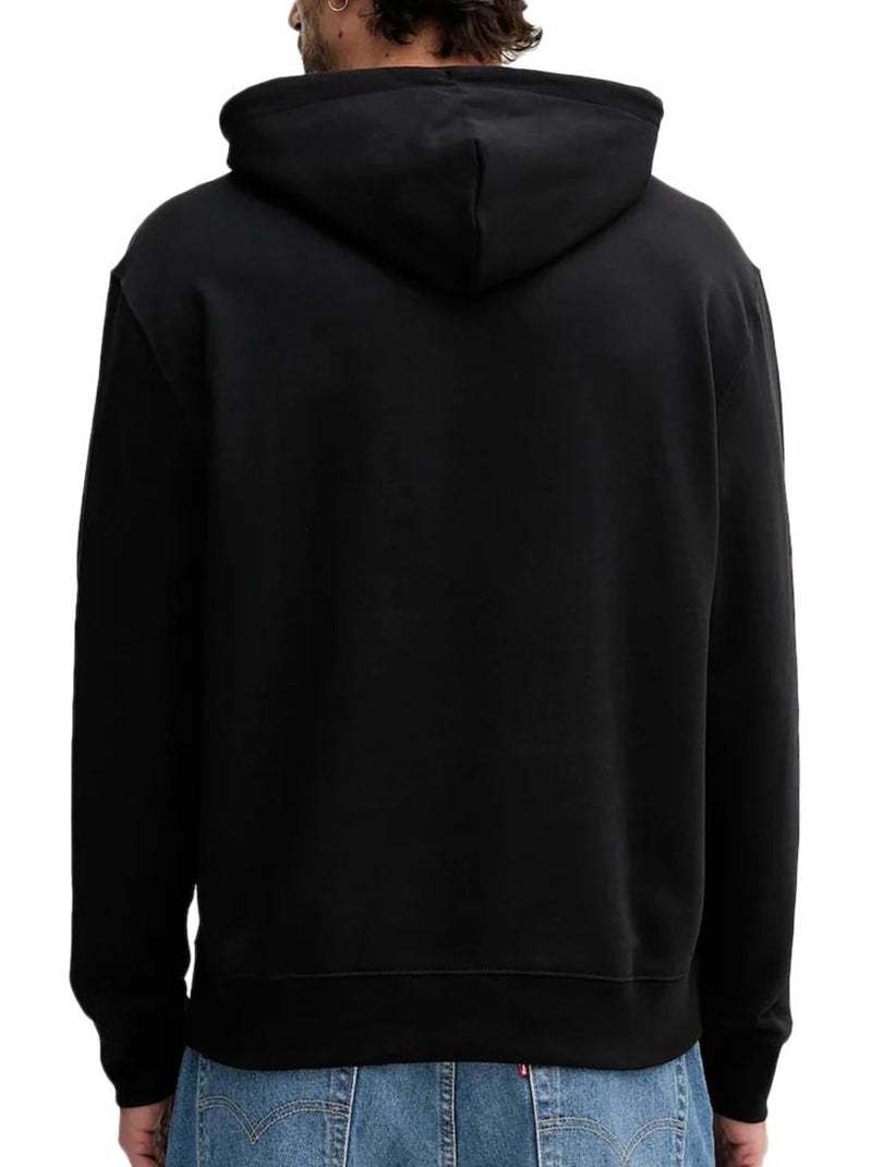 Sweat à capuche Homme Calvin Klein Jeans Noir - Kiabi
