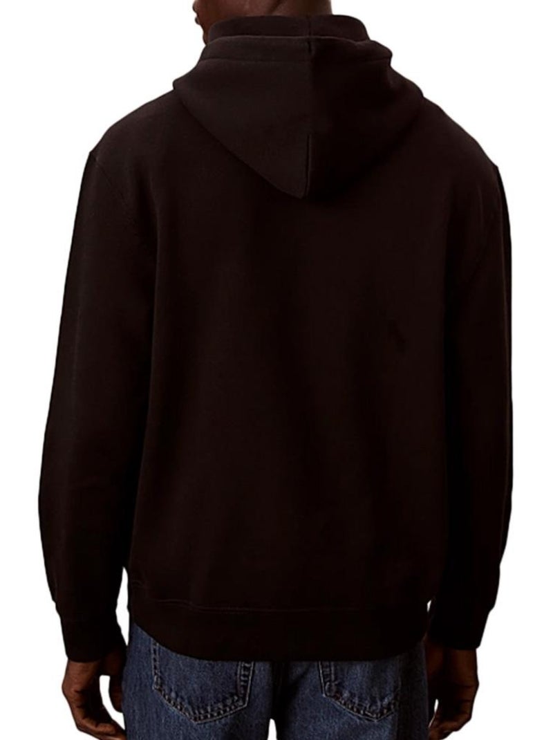 Sweat à Capuche Homme Calvin Klein Jeans Noir - Kiabi