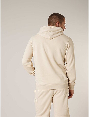 Sweat à capuche homme en coton mélangé 'deeluxe'