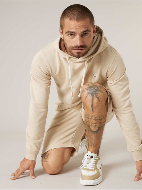 Sweat à capuche homme en coton mélangé 'Deeluxe' - Kiabi