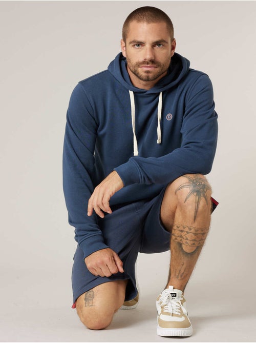 Sweat à capuche homme en coton mélangé 'Deeluxe' - Kiabi