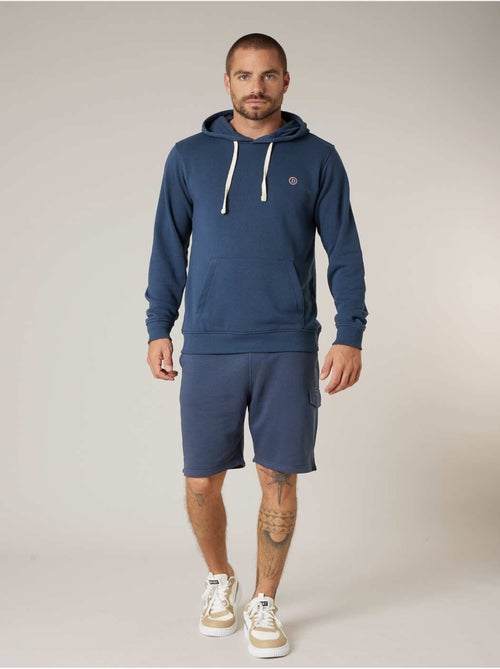 Sweat à capuche homme en coton mélangé 'Deeluxe' - Kiabi