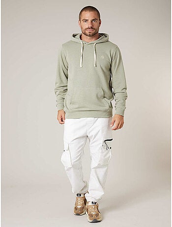 Sweat à capuche homme en coton mélangé 'Deeluxe'