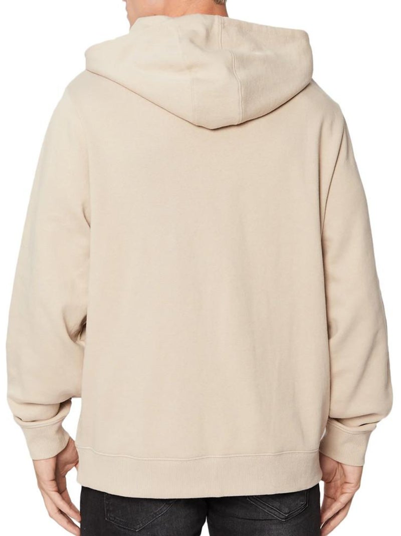 Sweat à capuche homme guess Beige - Kiabi