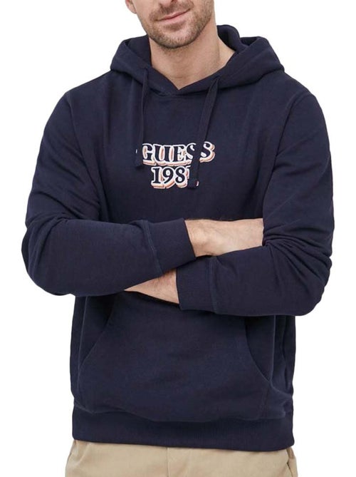Sweat à Capuche Homme Guess - Kiabi