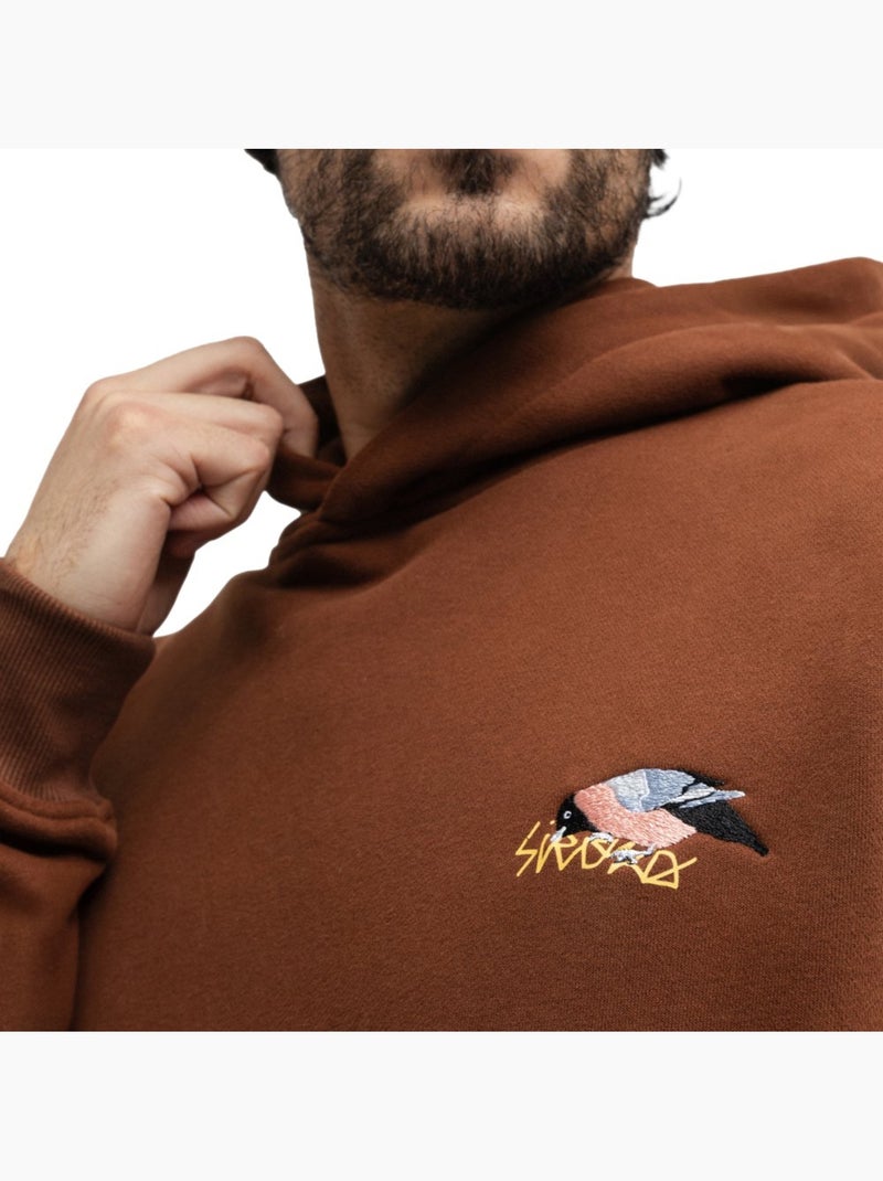 Sweat à capuche homme homme hoodart Marron - Kiabi