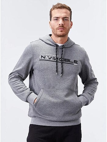 Sweat à capuche homme imprimé avec poche tommy