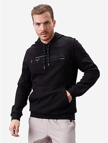 Sweat à capuche homme imprimé avec poche tommy