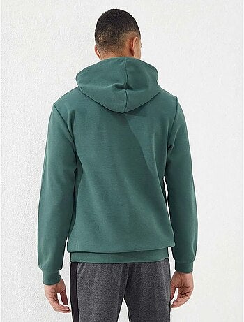 Sweat à capuche homme imprimé avec poche tommy