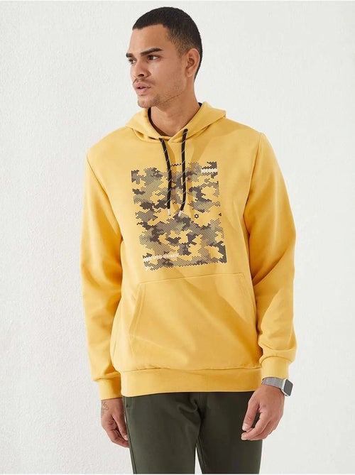 Sweat à capuche homme imprimé camouflage tommy - Kiabi Sweat à capuche homme imprimé camouflage tommy - Kiabi