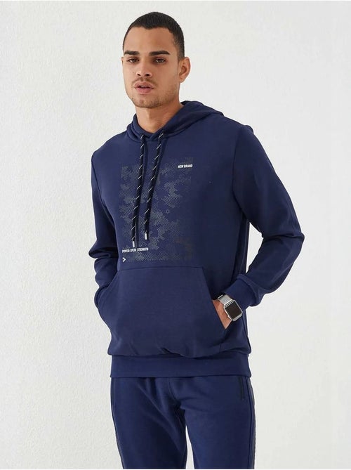 Sweat à capuche homme imprimé camouflage tommy - Kiabi