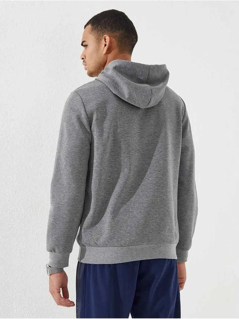 Sweat à capuche homme imprimé camouflage tommy Gris - Kiabi
