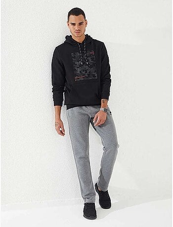 Sweat à capuche homme imprimé camouflage tommy