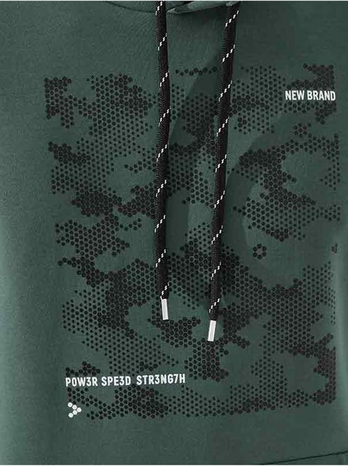 Sweat à capuche homme imprimé camouflage tommy - Kiabi