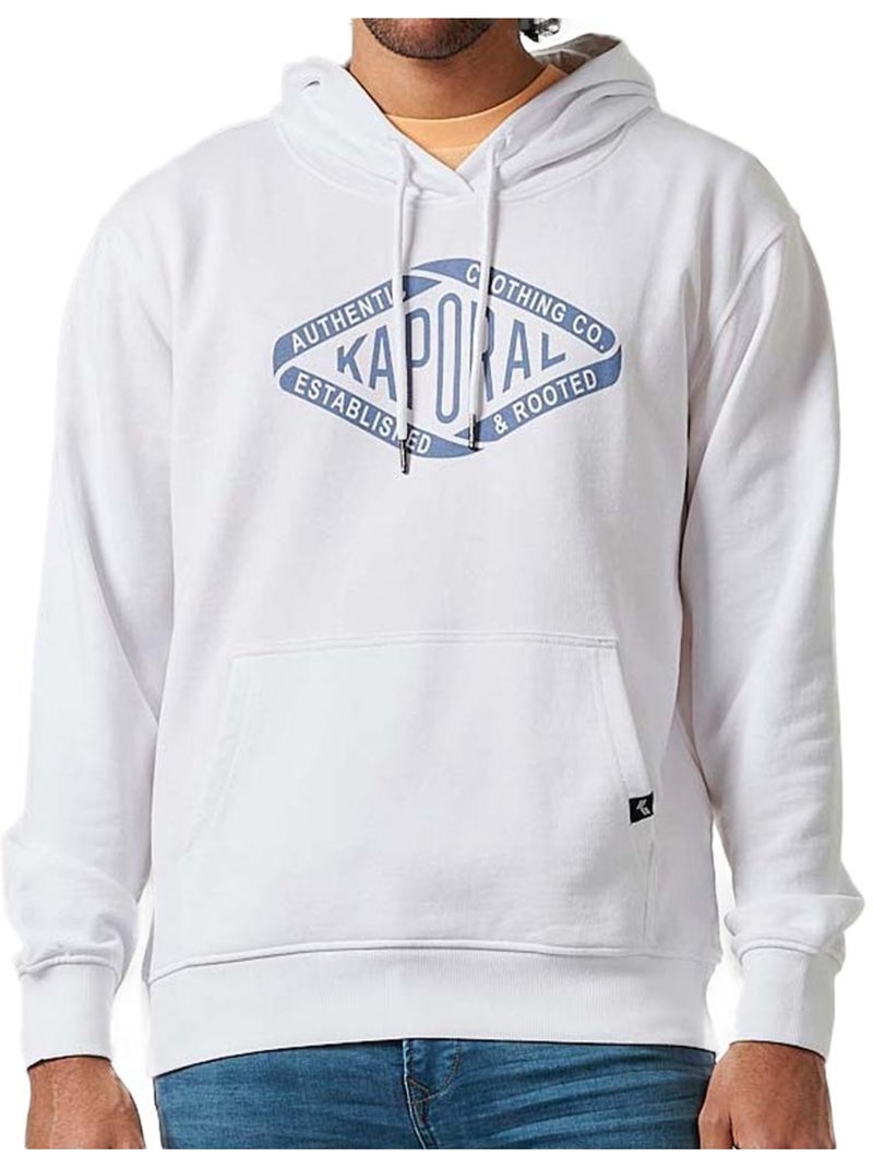 Sweat à capuche homme kaporal Blanc - Kiabi
