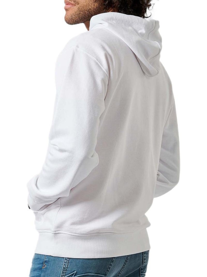 Sweat à capuche homme kaporal Blanc - Kiabi