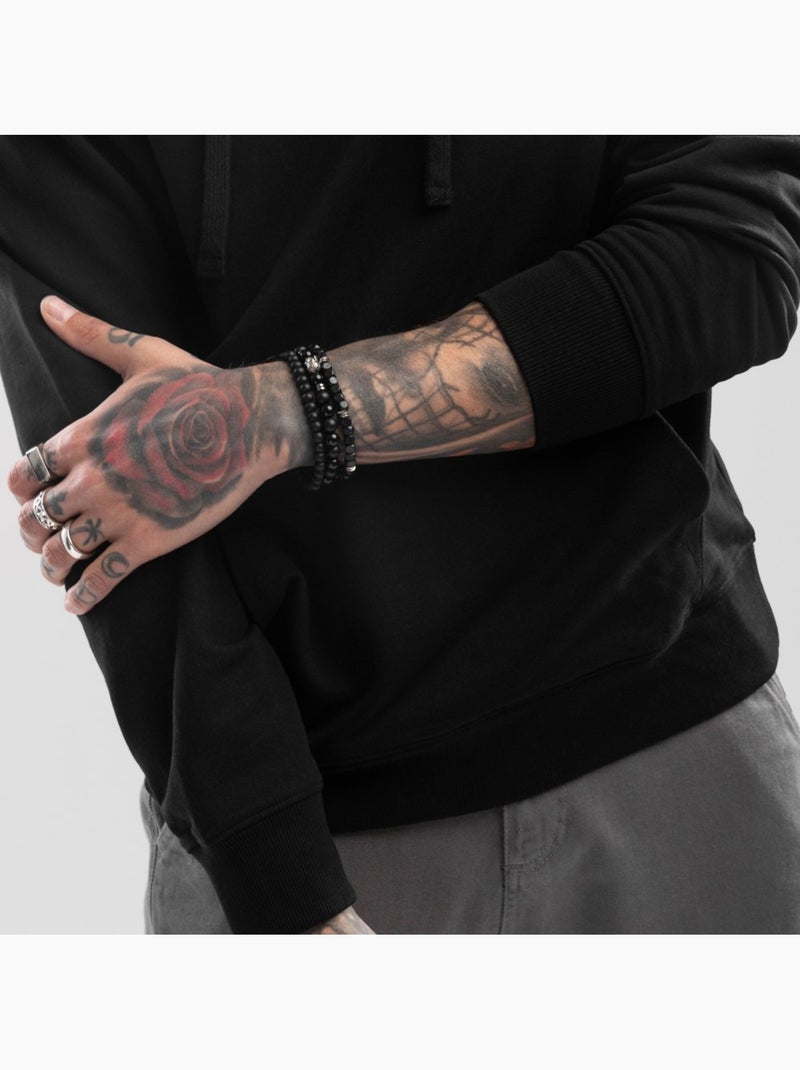 Sweat à capuche homme lifestyle homme panther Noir - Kiabi
