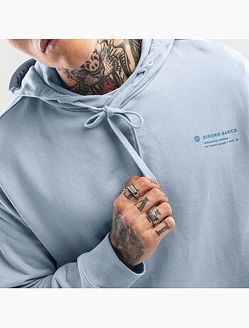 Sweat à capuche homme lifestyle homme splash