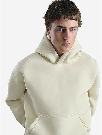 Sweat à capuche homme oversize en scuba giesto