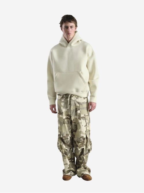 Sweat à capuche homme oversize en scuba giesto - Kiabi Sweat à capuche homme oversize en scuba giesto - Kiabi