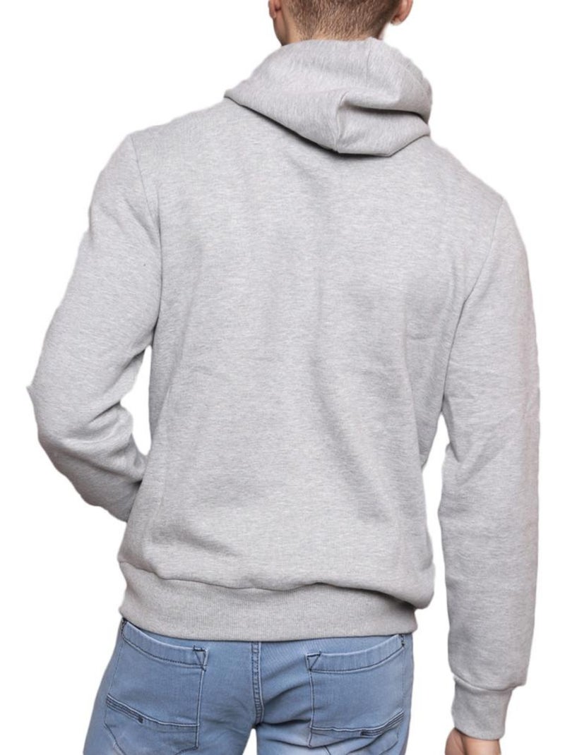 Sweat à Capuche Homme Redskins Gris Argenté - Kiabi